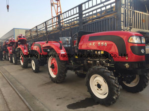 55HP Foton Lovol Four Wheel Agriculture Tractor with Ce